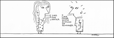 Alice Cartoons© -"I Like Pink Lipstick"