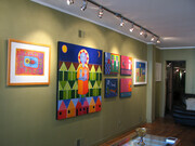 Image of Show at PII Gallery prior to opening