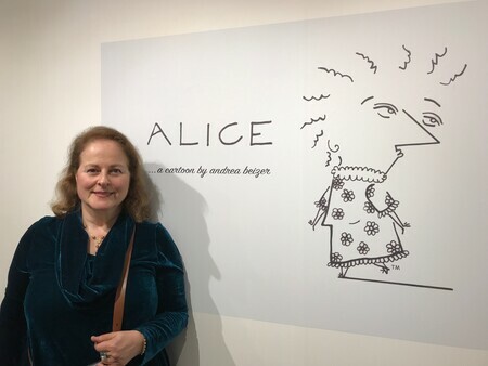 Alice...a cartoon by andrea beizer